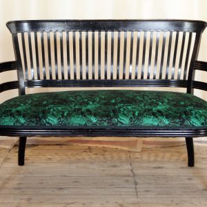 Aesthetic Movement Ebonised Parlour Sofa designed by E W Godwin