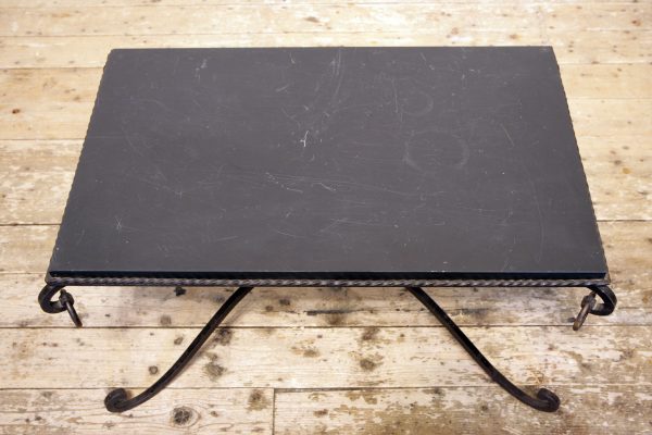 French Wrought Iron Coffee Table