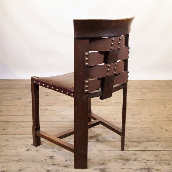 A Rare set of Four George Walton Chairs