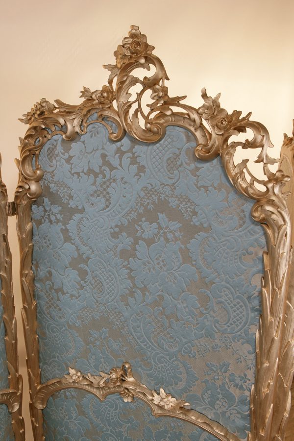 A refined 19th Century Four Panel Screen