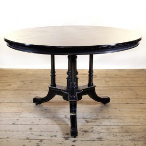 Gillow & Company Ebonised Mahogany Dining Table