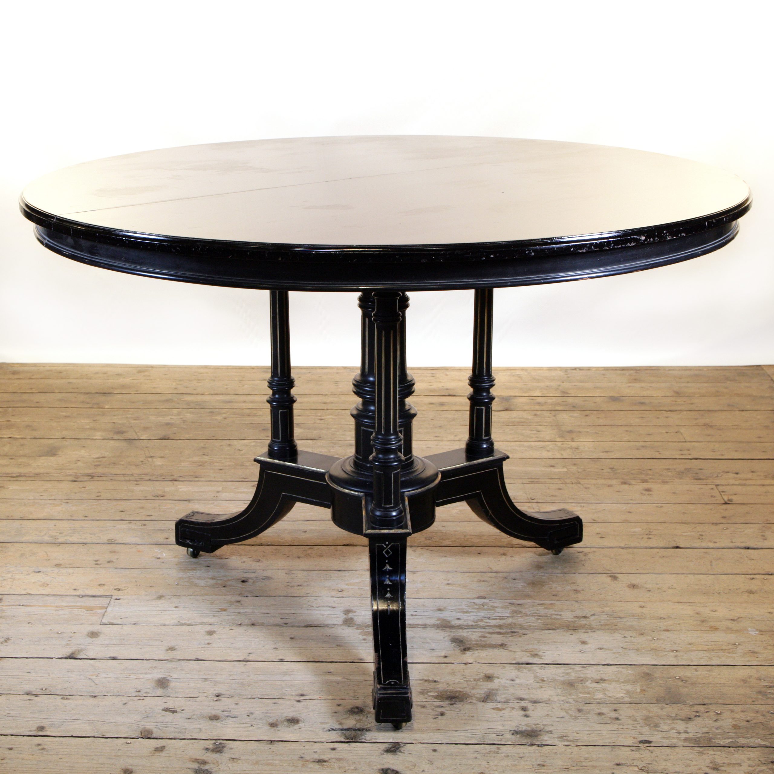 Gillow & Company Ebonised Mahogany Dining Table