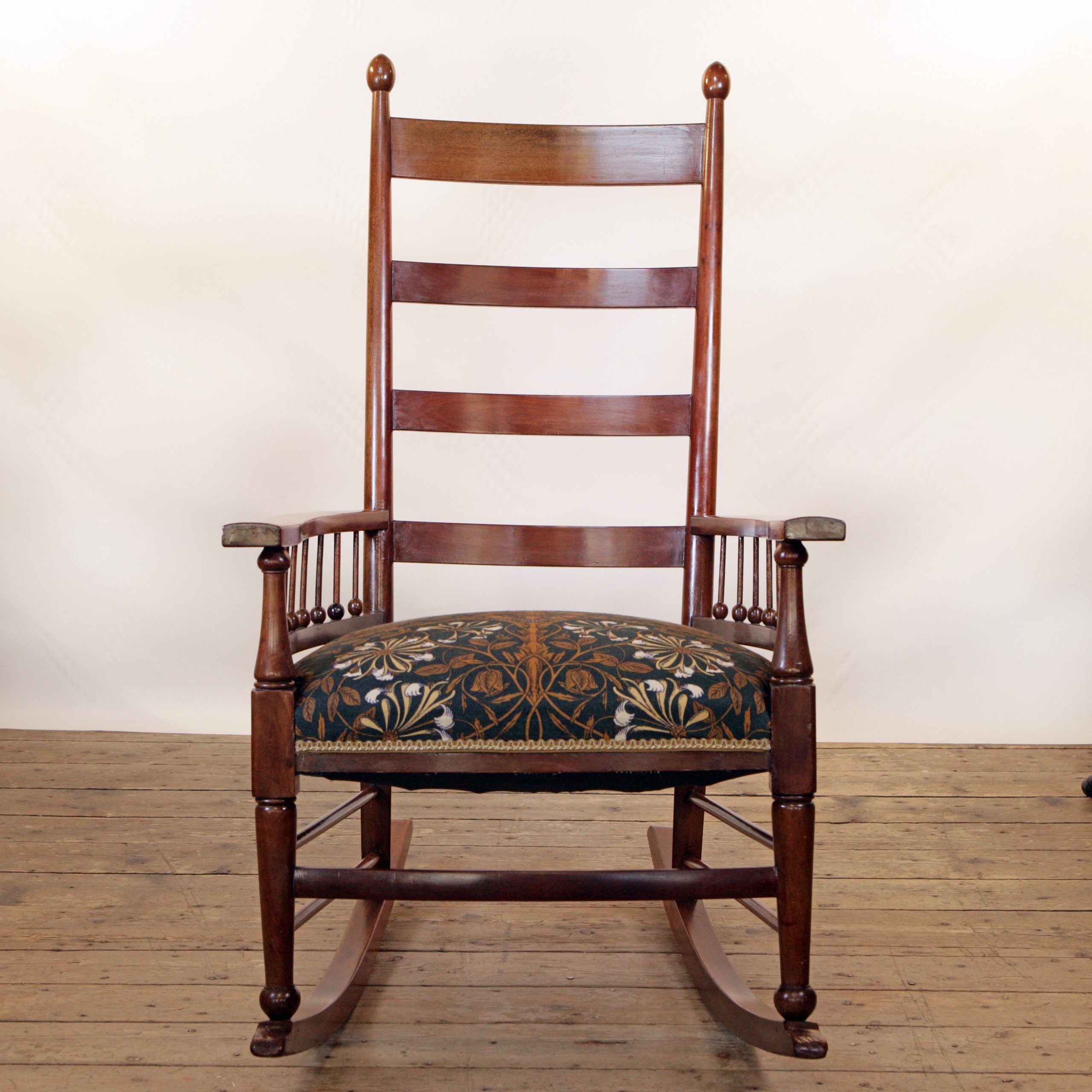Arts and Crafts Rocking Chair By William Birch for Liberty and Company