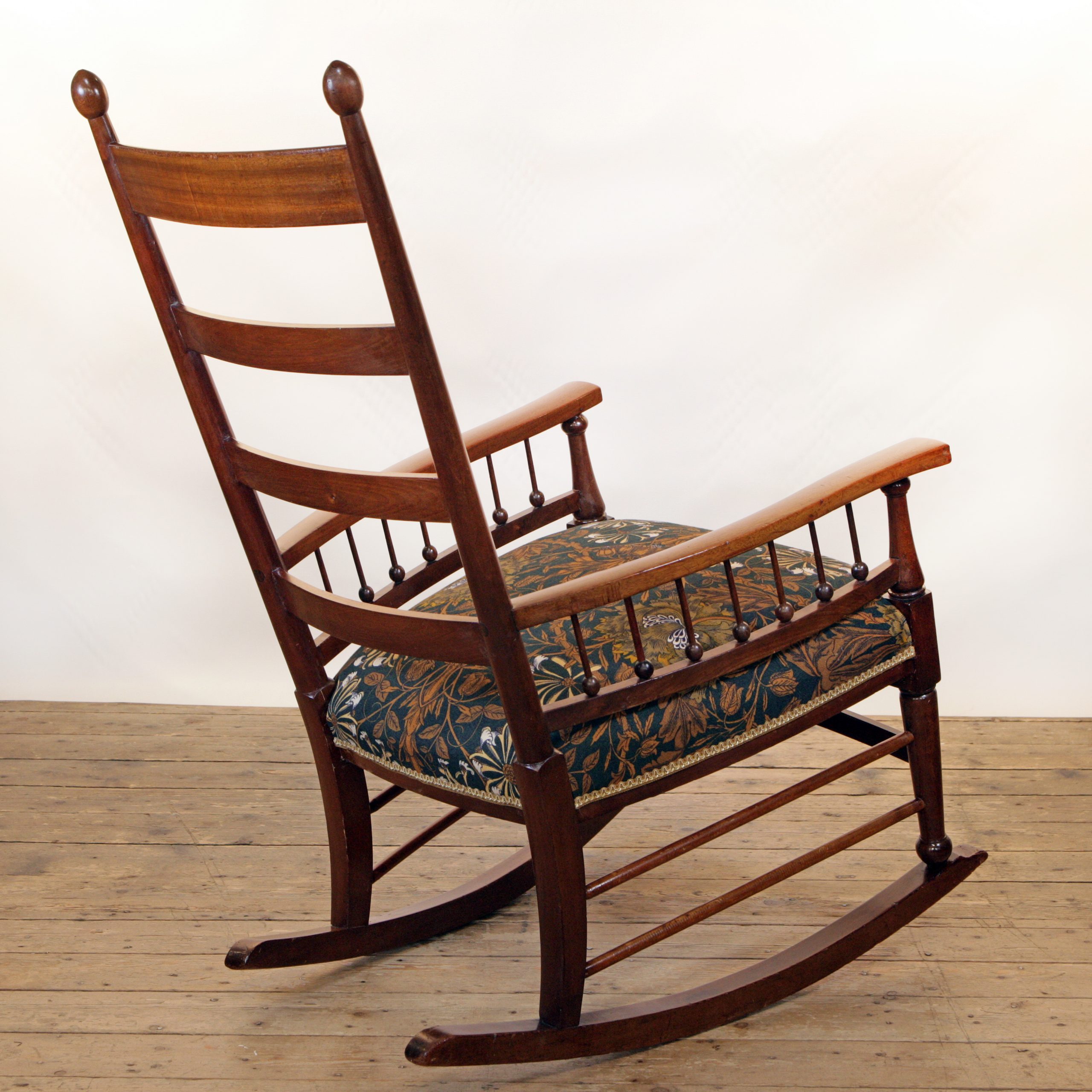 Arts and Crafts Rocking Chair By William Birch for Liberty and Company