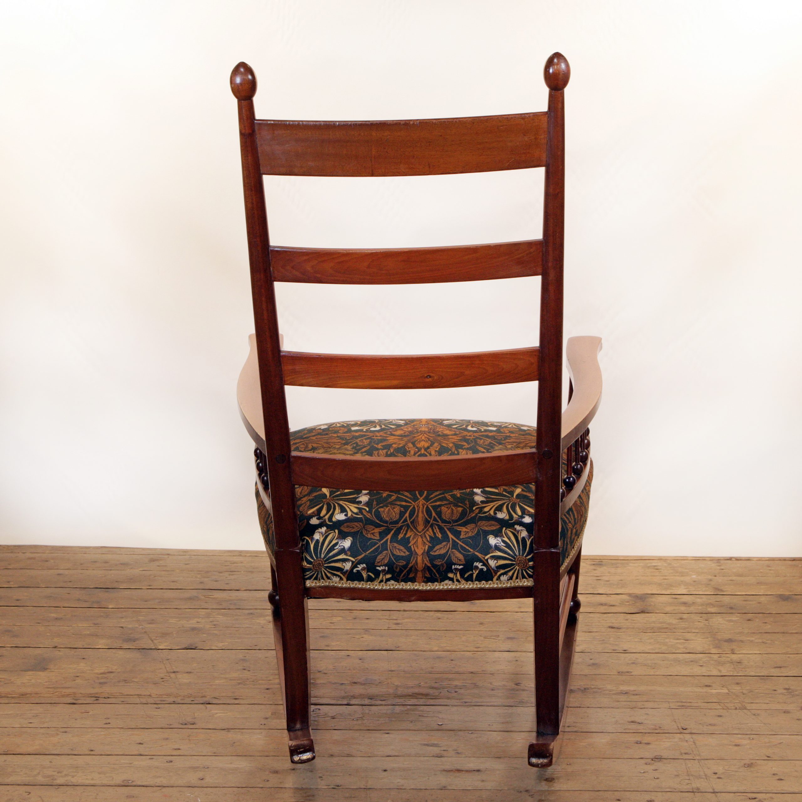 Arts and Crafts Rocking Chair By William Birch for Liberty and Company