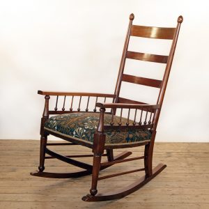 Arts and Crafts Rocking Chair By William Birch for Liberty and Company